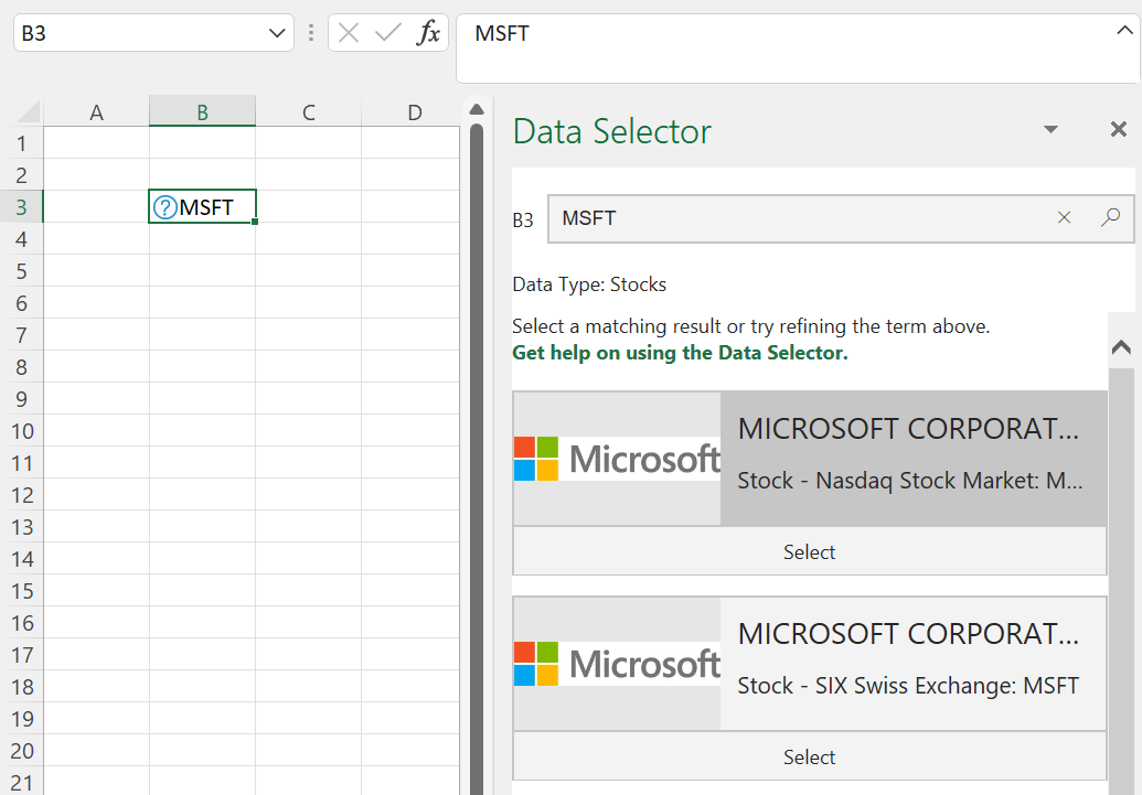 microsoft excel docs