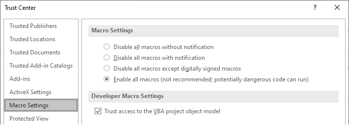 microsoft excel docs