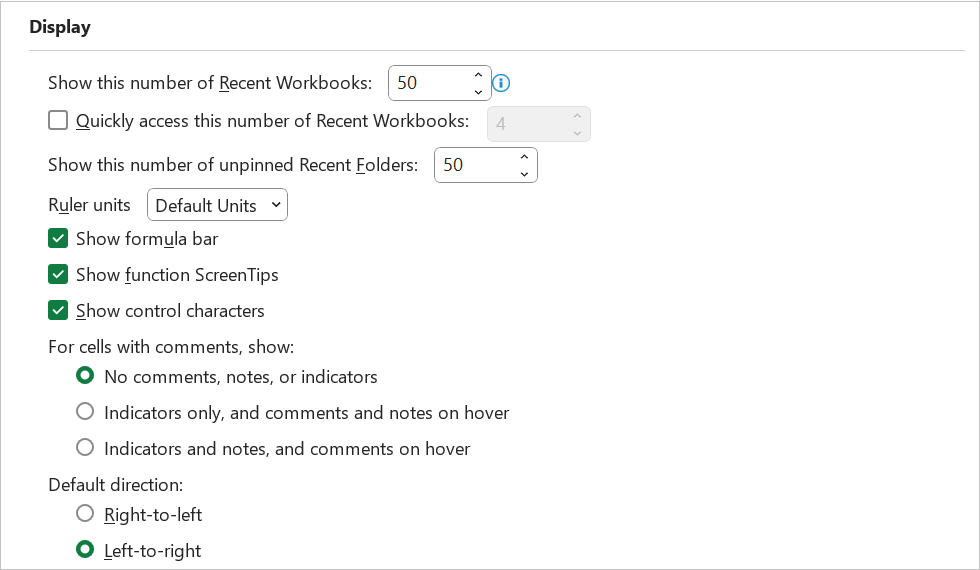 microsoft excel docs