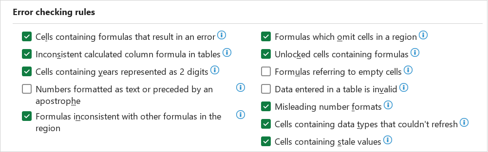 microsoft excel docs