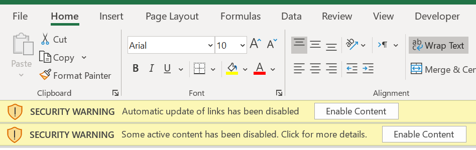 microsoft excel docs