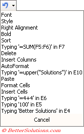 microsoft excel docs