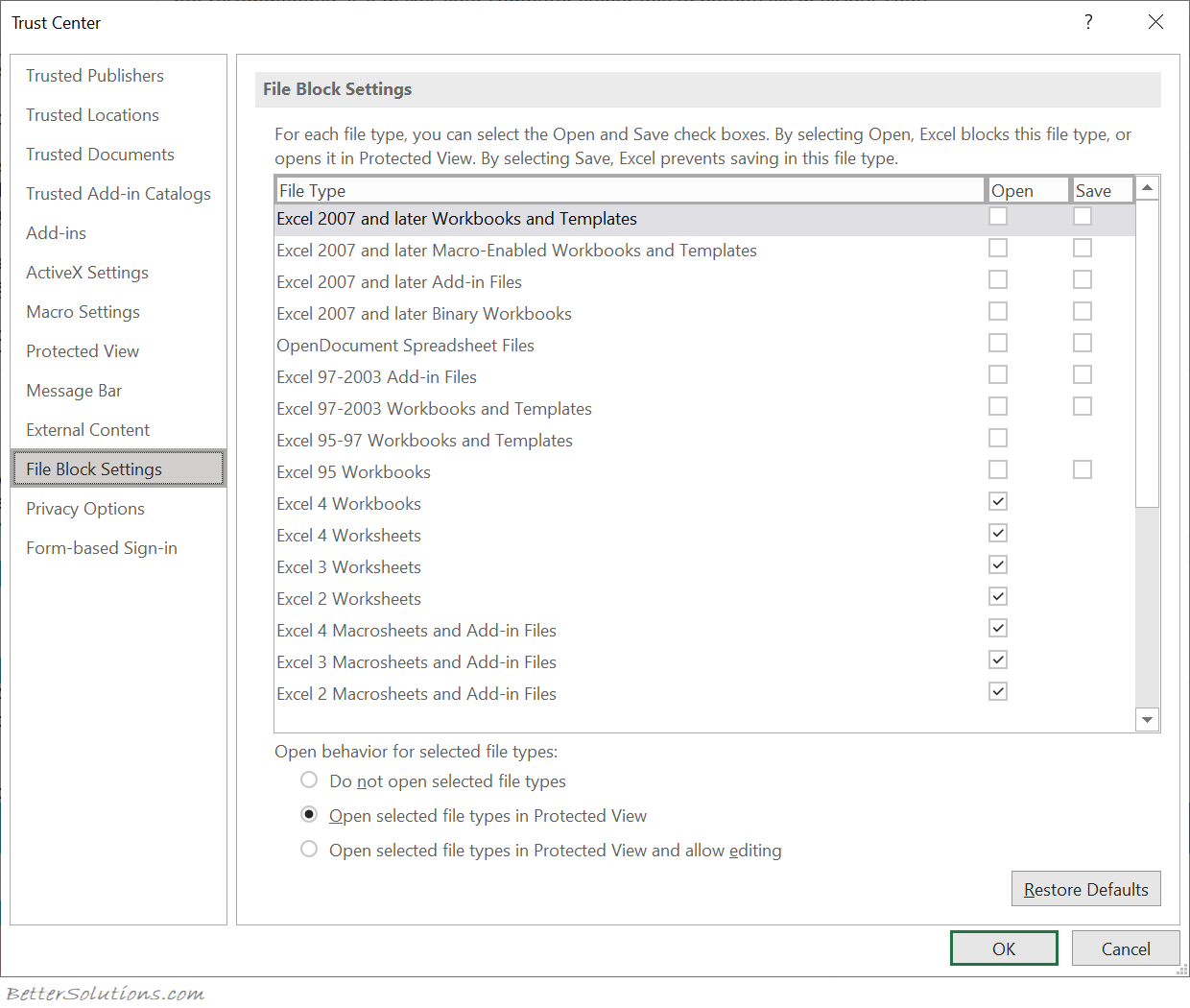 microsoft excel docs