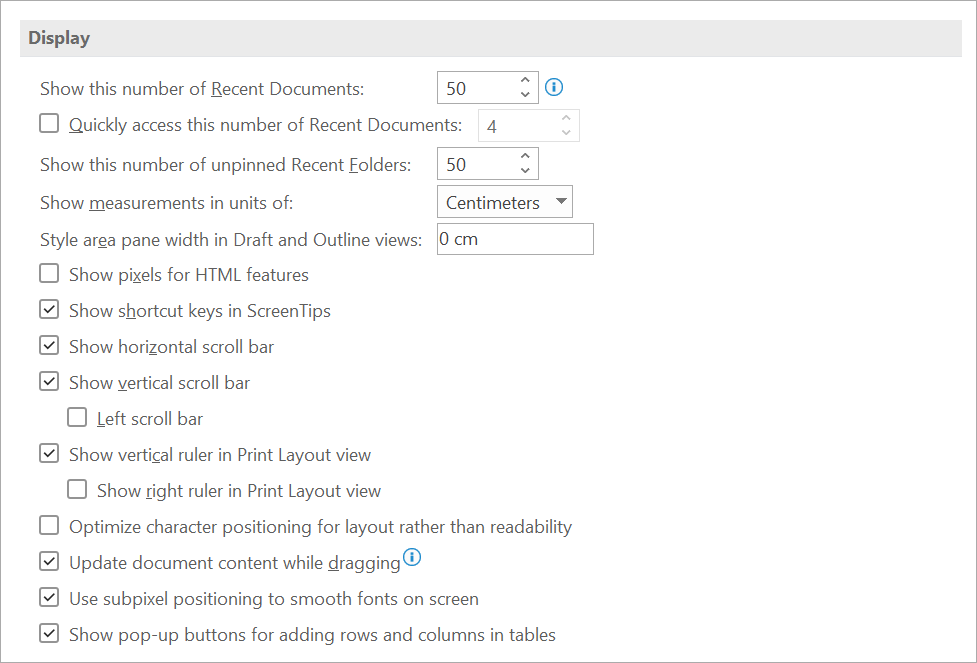 microsoft excel docs